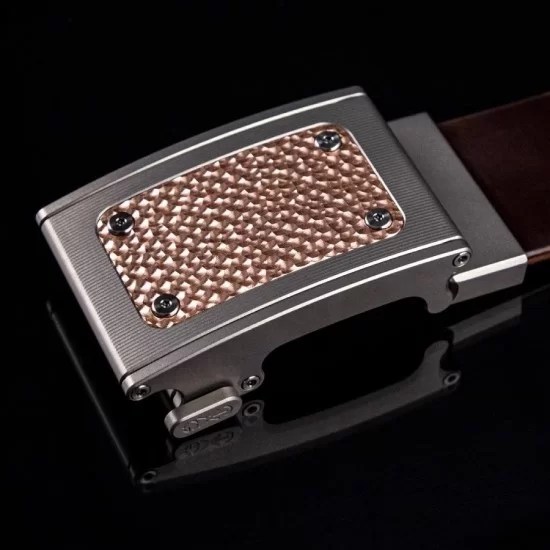 Titanium alloy, automatic mechanical, waist belt, buckle